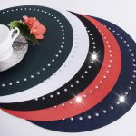 Podkładka koło Glamour – Czarna