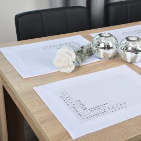 Podkładki Panama Decor – Biały