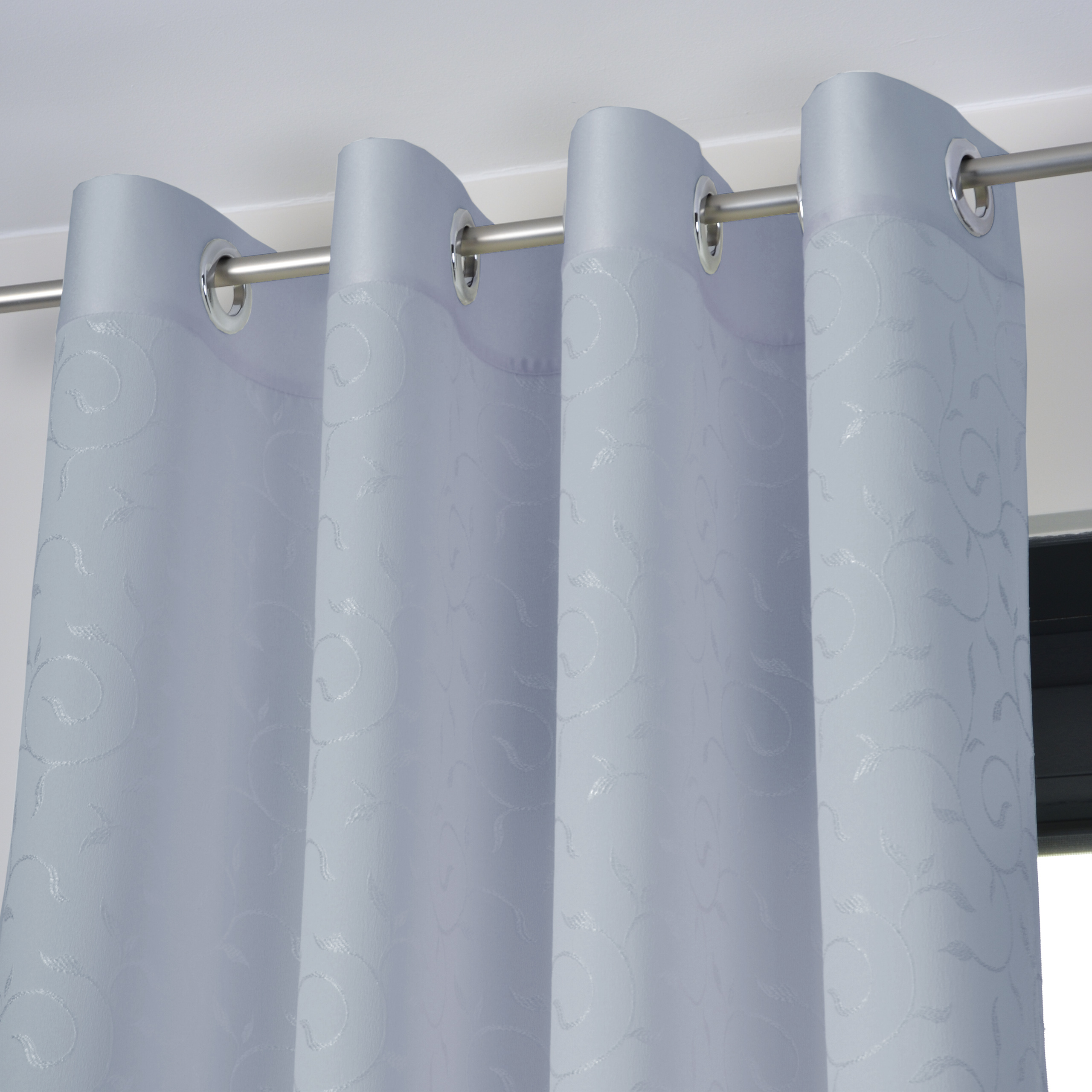 Zasłona Clematis – Szary Zasłona Clematis – Szary