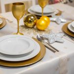 Bieżnik świąteczny Gold Silver Gwiazdki – Złoto Bieżnik świąteczny Gold Silver Gwiazdki – Złoto