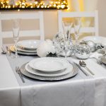 Bieżnik Brokat Lux – Srebro Bieżnik Brokat Lux – Srebro