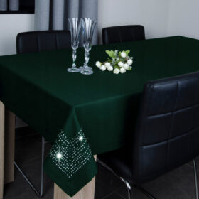 Obrus Panama Decor – Ciemna zieleń