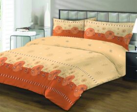 Pościel satynowa 1196 Orange