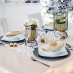 Bieżnik Brokat Lux – Złoto