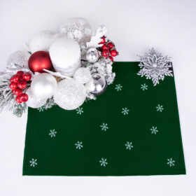 Podkładki Gwiazdki – Ciemna zieleń Podkładki Gwiazdki – Ciemna zieleń