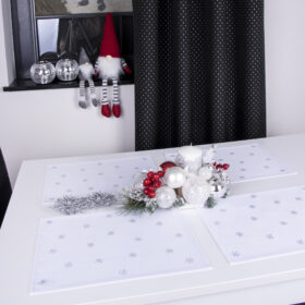 Podkładki Gwiazdki – Biel