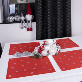 Podkładki Gwiazdki – Czerwień