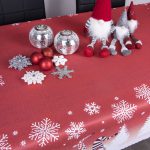 Obrus świąteczny Krasnal – Czerwony