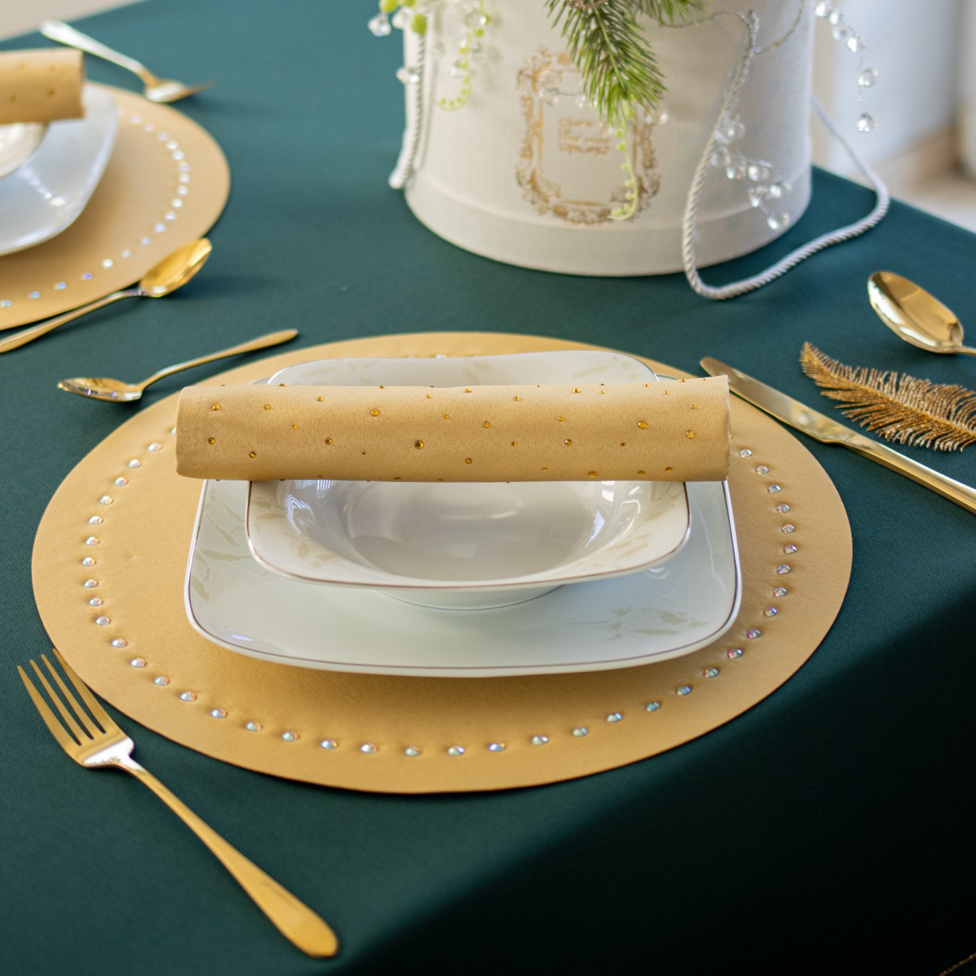 Podkładka koło Glamour – Złoto Podkładka koło Glamour – Złoto