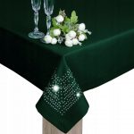 Obrus Panama Decor – Ciemna zieleń