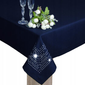 Obrus Panama Decor – Granat