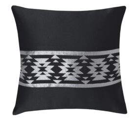 Poszewka Vega Lux – Czarny Srebro