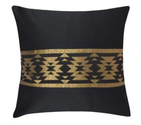Poszewka Vega Lux – Czarny Złoto