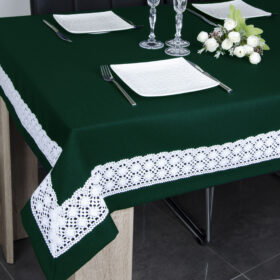 Obrus Sewilla – Ciemna zieleń