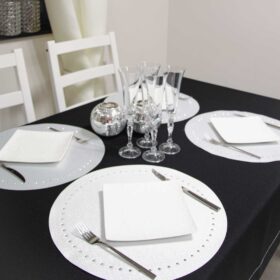 Podkładka Glamour Brokat – Srebro