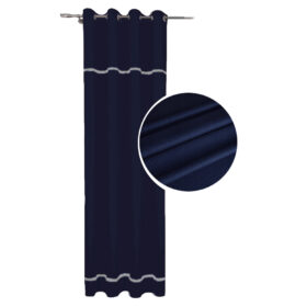 Zasłona Malaga – Granatowy