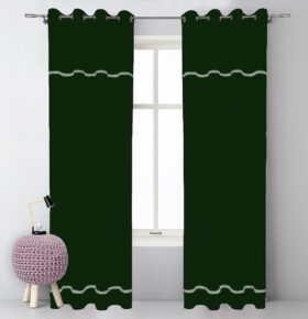 Zasłona Malaga – Ciemna zieleń