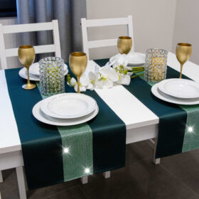 Bieżnik Cyrkonia – Ciemna zieleń z zielonym Bieżnik Cyrkonia – Ciemna zieleń z zielonym