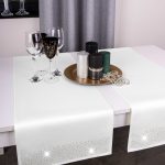 Pas Brylant – Beż ze złotymi dżetami