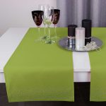 Pas Brylant – Jasna zieleń ze srebrnymi dżetami Pas Brylant – Jasna zieleń ze srebrnymi dżetami