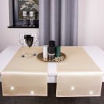 Pas Brylant – Beż ze złotymi dżetami Pas Brylant – Beż ze złotymi dżetami