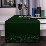 Pas Brylant – Ciemna zieleń ze srebrnymi dżetami Pas Brylant – Ciemna zieleń ze srebrnymi dżetami