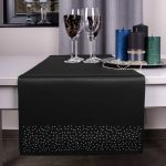 Pas Brylant – Grafit ze srebrnymi dżetami