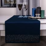 Bieżnik Brylant – Granat ze złotymi dżetami