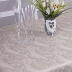 Obrus z gipiurą Chmurka – Beż