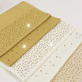 Podkładki Brylant – Beż + Złote dżety Podkładki Brylant – Beż + Złote dżety