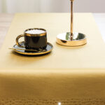 Bieżnik Brylant – Złoty ze złotymi dżetami