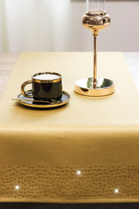 Podkładka Brylant – Złota + Złote dżety