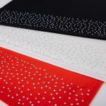 Bieżnik Brylant – Czerwony ze srebrnymi dżetami