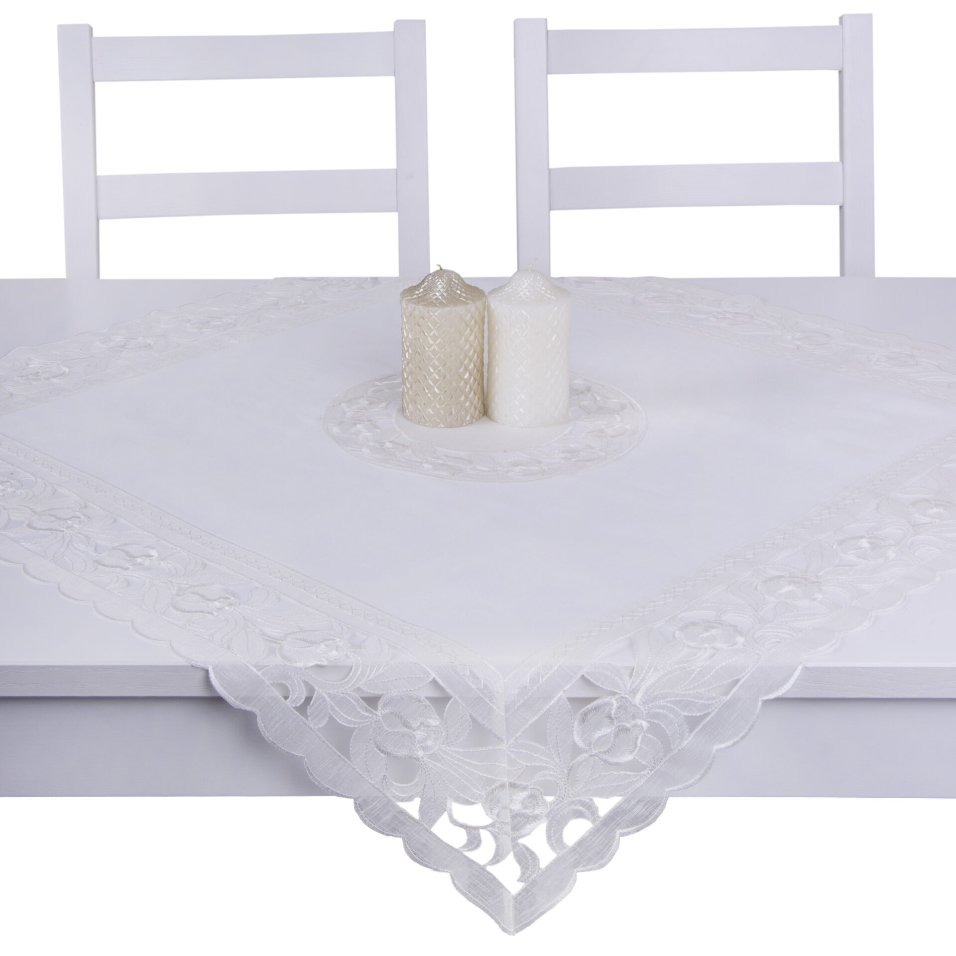 Serweta haftowana nakładka 85×85 ekri wz.11 Serweta haftowana nakładka 85×85 ekri wz.11