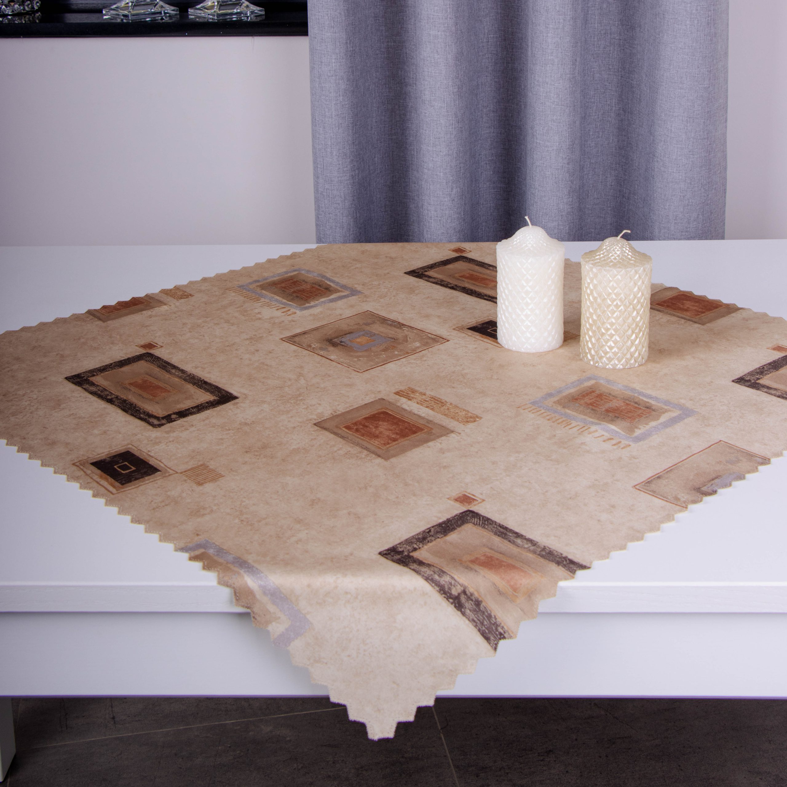 Serweta drukowana satynowa plamoodporna 75×75 kakaowa 11 Serweta drukowana satynowa plamoodporna 75×75 kakaowa 11