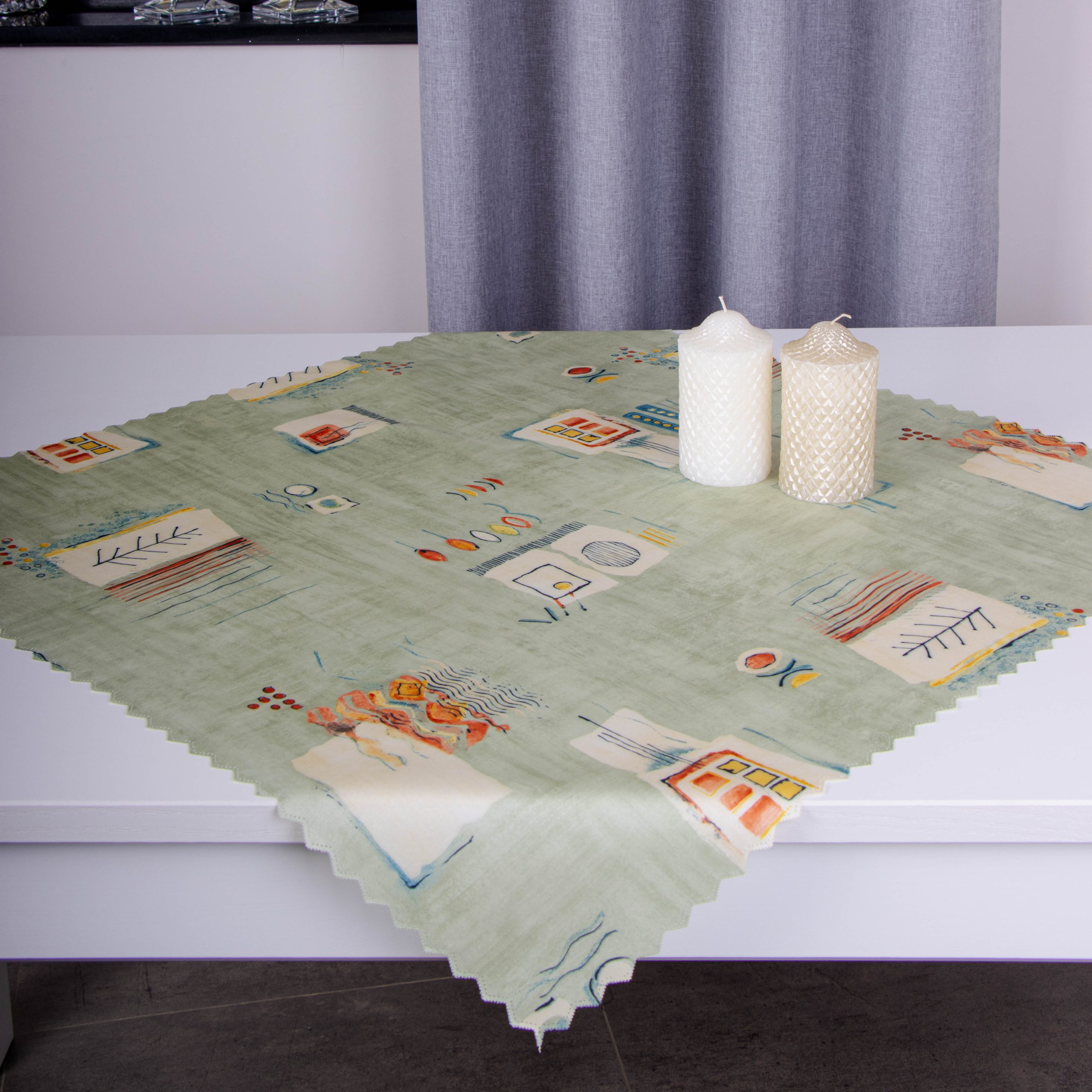 Serweta drukowana satynowa plamoodporna 75×75 zielony – 19 Serweta drukowana satynowa plamoodporna 75×75 zielony – 19