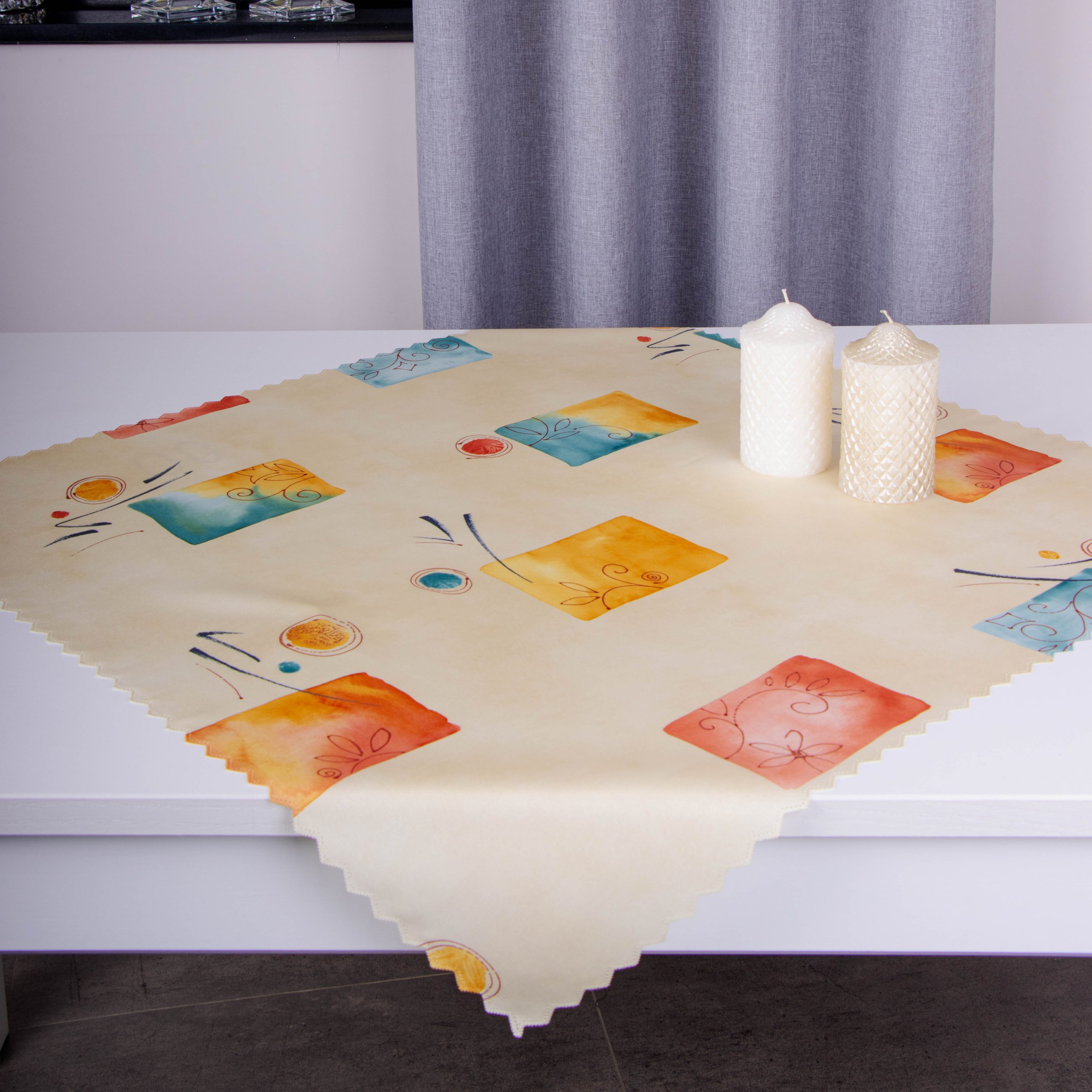 Serweta drukowana satynowa plamoodporna 75×75 żółta – 15 Serweta drukowana satynowa plamoodporna 75×75 żółta – 15