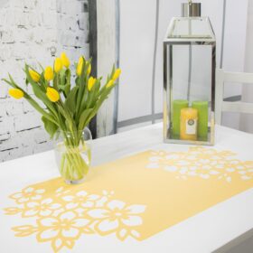 Bieżnik Dekor wz.7 – Ciemny żółty