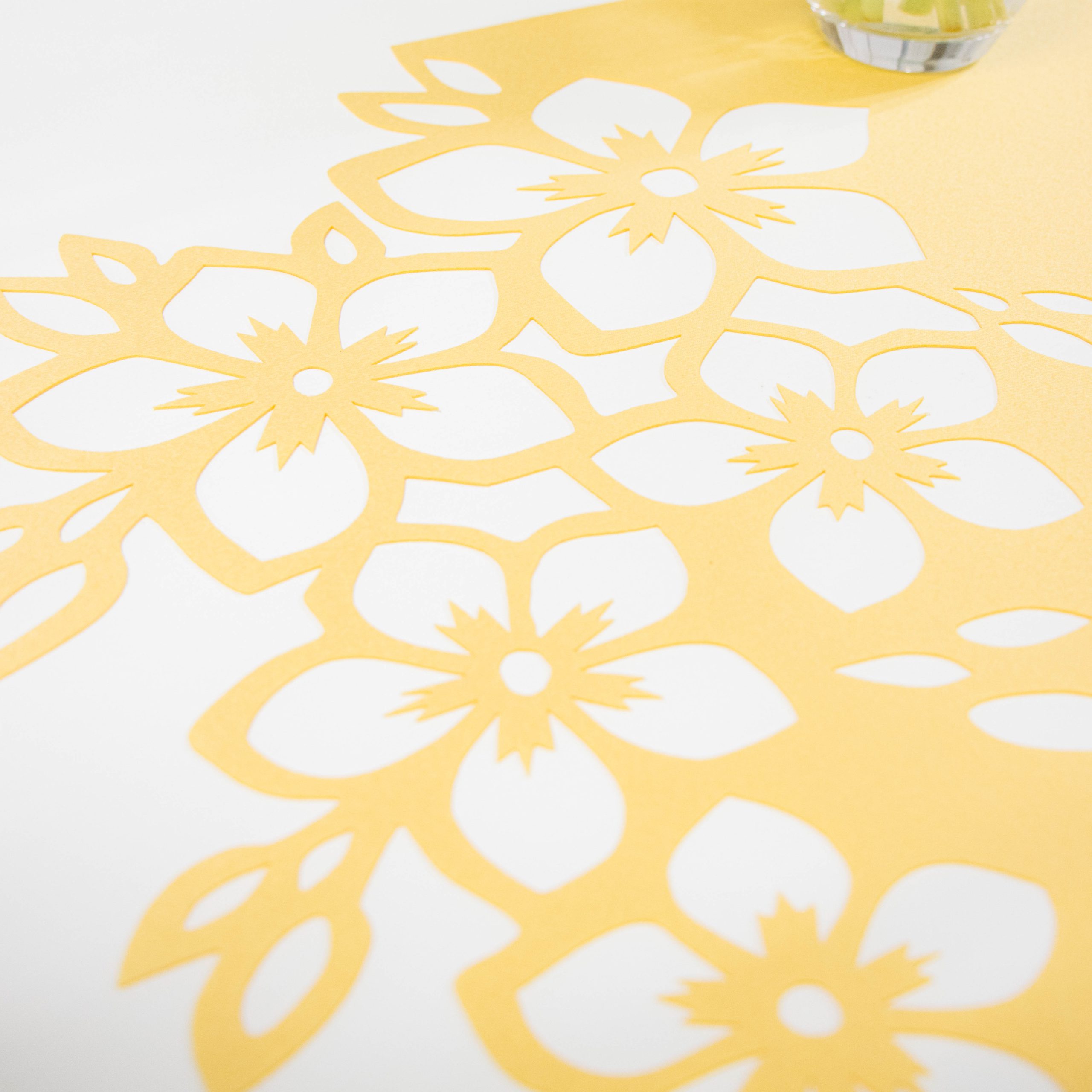 Bieżnik Dekor wz.7 – Ciemny żółty Bieżnik Dekor wz.7 – Ciemny żółty