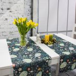 Bieżnik Wielkanocny 2022 – Ciemna zieleń