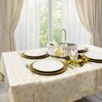 Obrus Wielkanocny Gold Silver jajka – Złoto