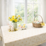 Obrus Wielkanocny Gold Silver jajka – Złoto