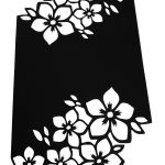 Bieżnik Dekor wz. 7 – Czarny Bieżnik Dekor wz. 7 – Czarny