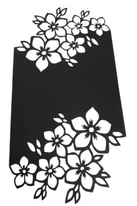 Bieżnik Dekor wz. 7 – Grafit