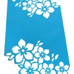 Bieżnik Dekor wz. 7 – Turkus Bieżnik Dekor wz. 7 – Turkus