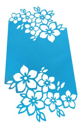 Bieżnik Dekor wz. 7 – Turkus