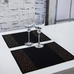 Podkładka Brylant – Czerwień + Srebrne dżety