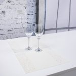 Podkładka Brylant – Czerwień + Srebrne dżety