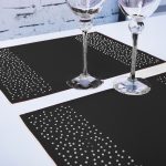 Podkładka Brylant – Grafit + Srebrne dżety