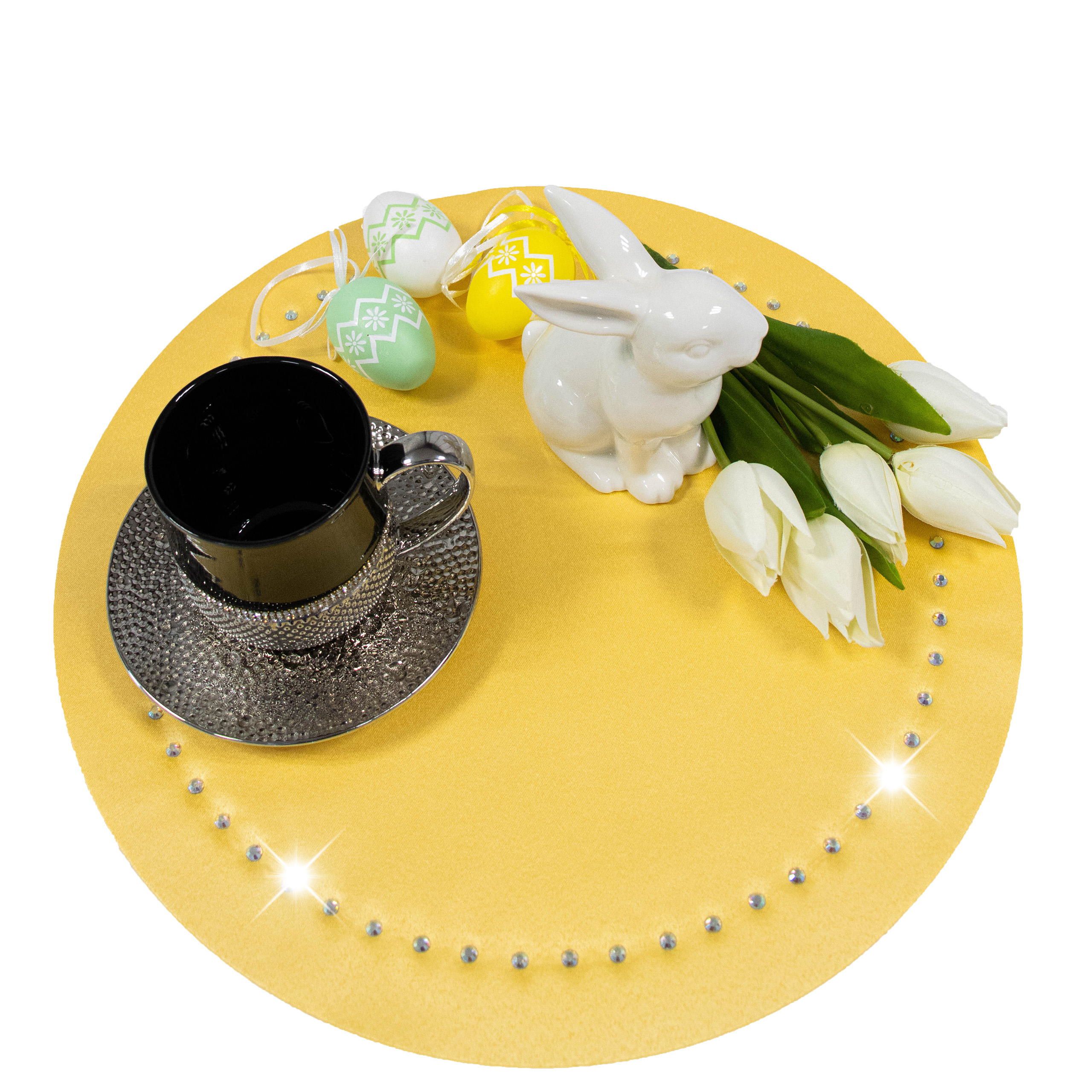 Podkładka Glamour – Żółta Podkładka Glamour – Żółta